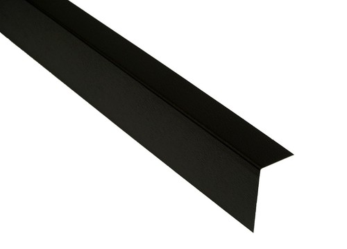 Flat roof metal flashing trim - roof,