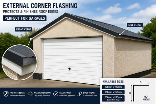 External corner flashing - corner,