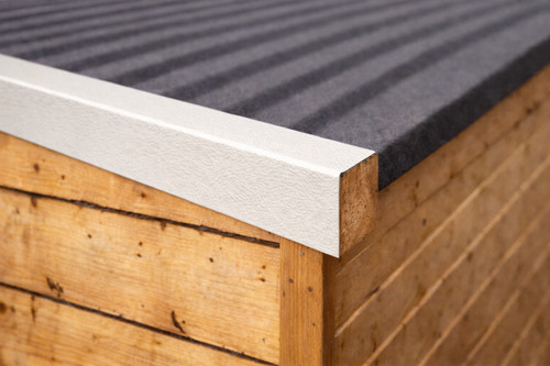 Metal roof corner flashing - roof,