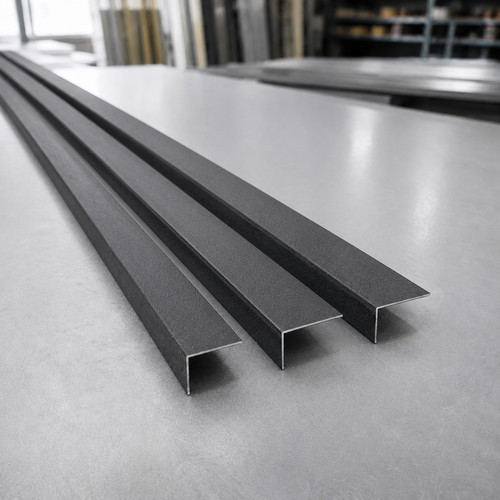 Flat roof edge trim metal - roof,