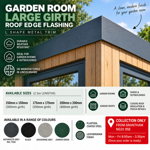 Garden room large girth - girth, roof