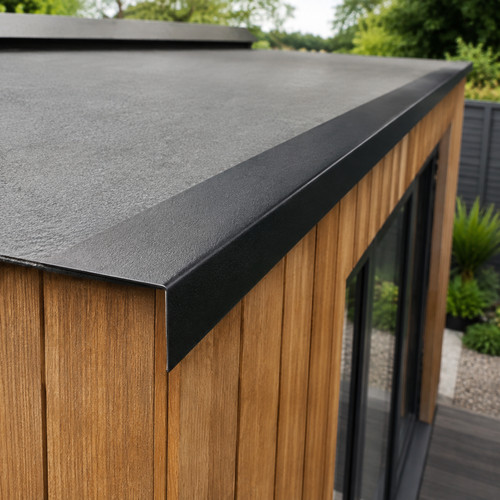 Metal roof barge verge edge - roof,