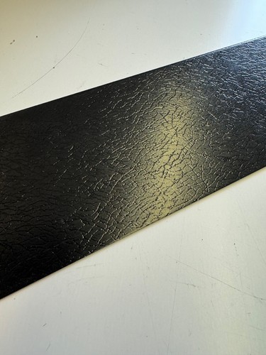 Black wall flashing trim 7mm - black,