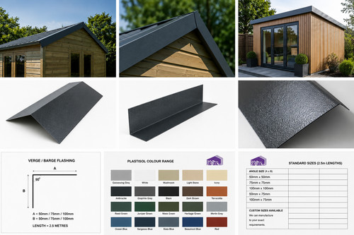 Roof edge trim - trim, verge